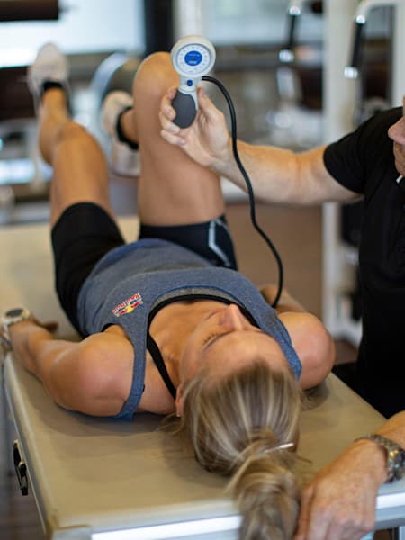 Ida Mathilde får tjekket sin core stabilitet