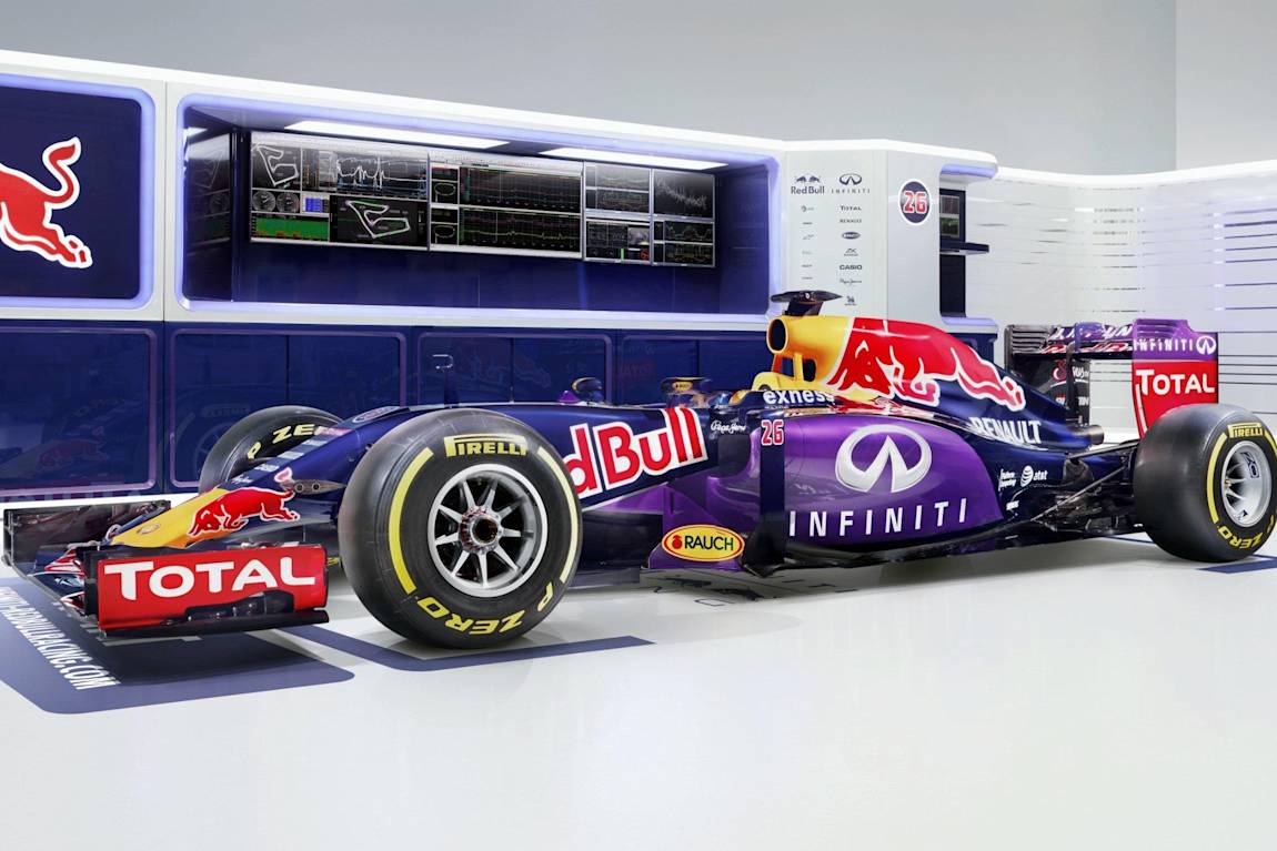 Infiniti Red Bull Racing 2015 Auto Farben Vorgestellt