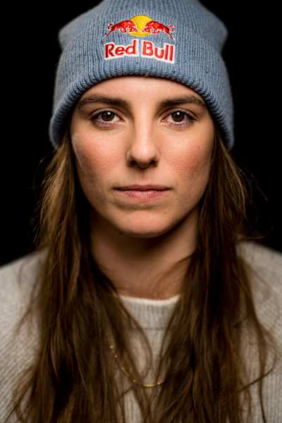 Hilary Knight poses for a studio portrait in Sun Valley, Idaho