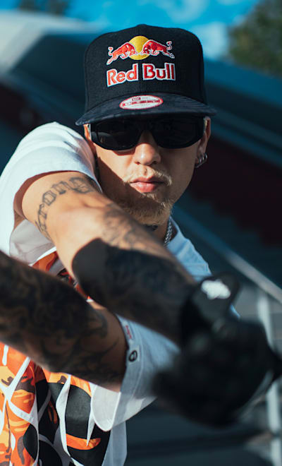 Poppin C poses for a portrait during the Red Bull Dance Tour in Zurich, Switzerland on September 2, 2020.