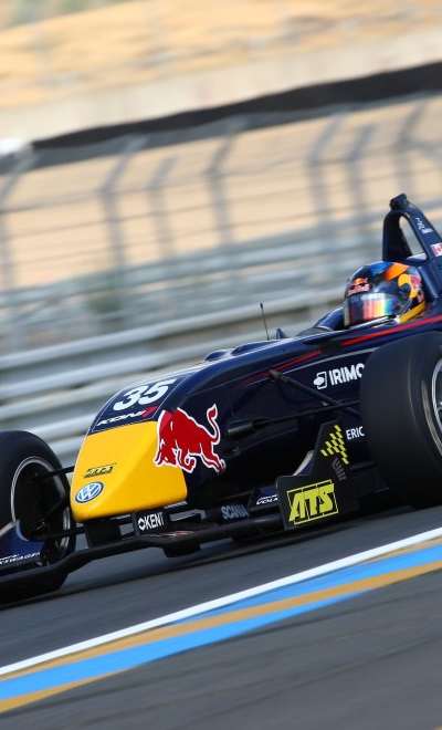 Robert Wickens racing the F3 Euroseries 2008