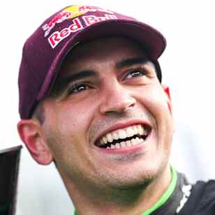 Ayhancan Güven lifts the DTM Champion 2025 trophy at the Hockenheimring, Germany, showing off Red Bull’s bold racing spirit during Stop 8 of the season