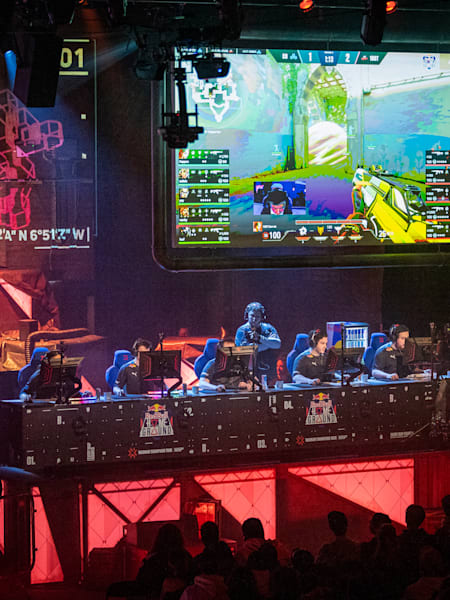Cloud9 compete during Red Bull Home Ground 2022 in Manchester, UK on December 11, 2022. 