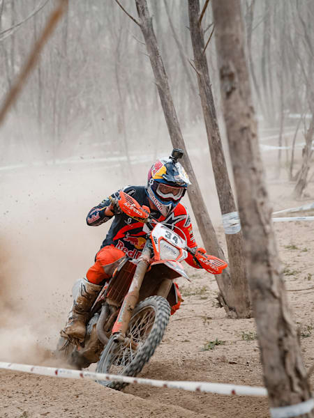 A photo of last year’s Enduropale du Touquet winner, Nathan Watson