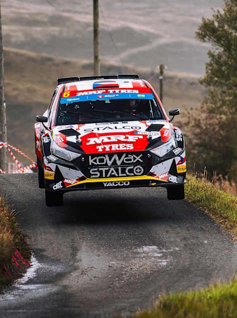 Cais finished as the top Team MRF Tyres' driver in Wales