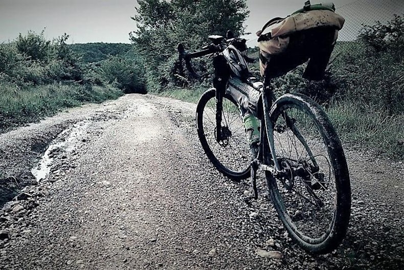 mountain bike backpacking