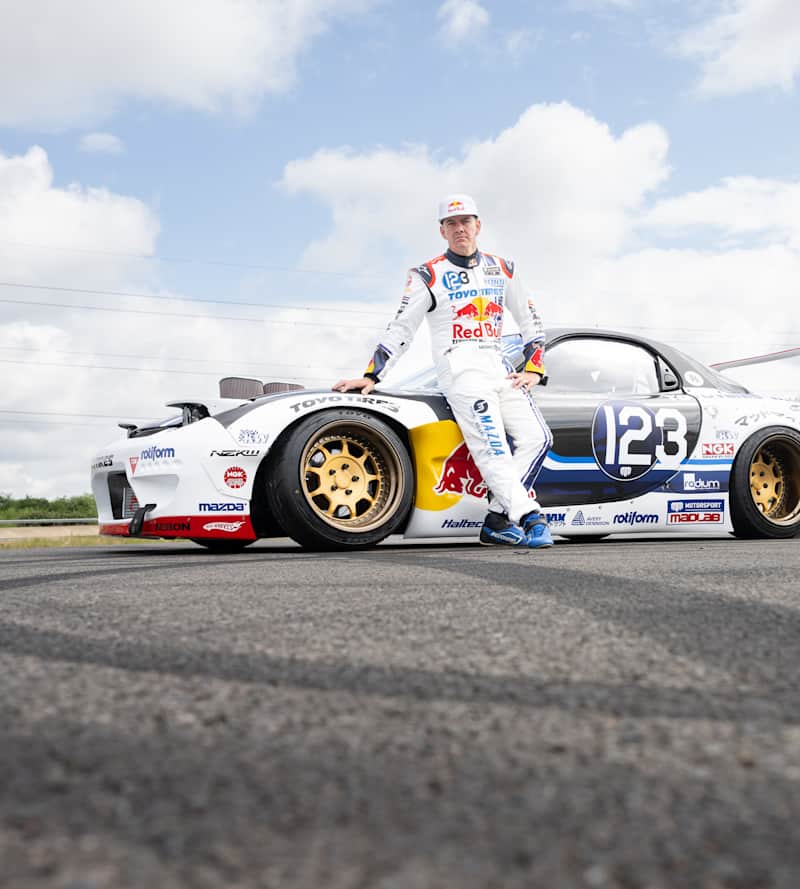 F1 x ドリフト】マックス・フェルスタッペンがマッド・マイクに