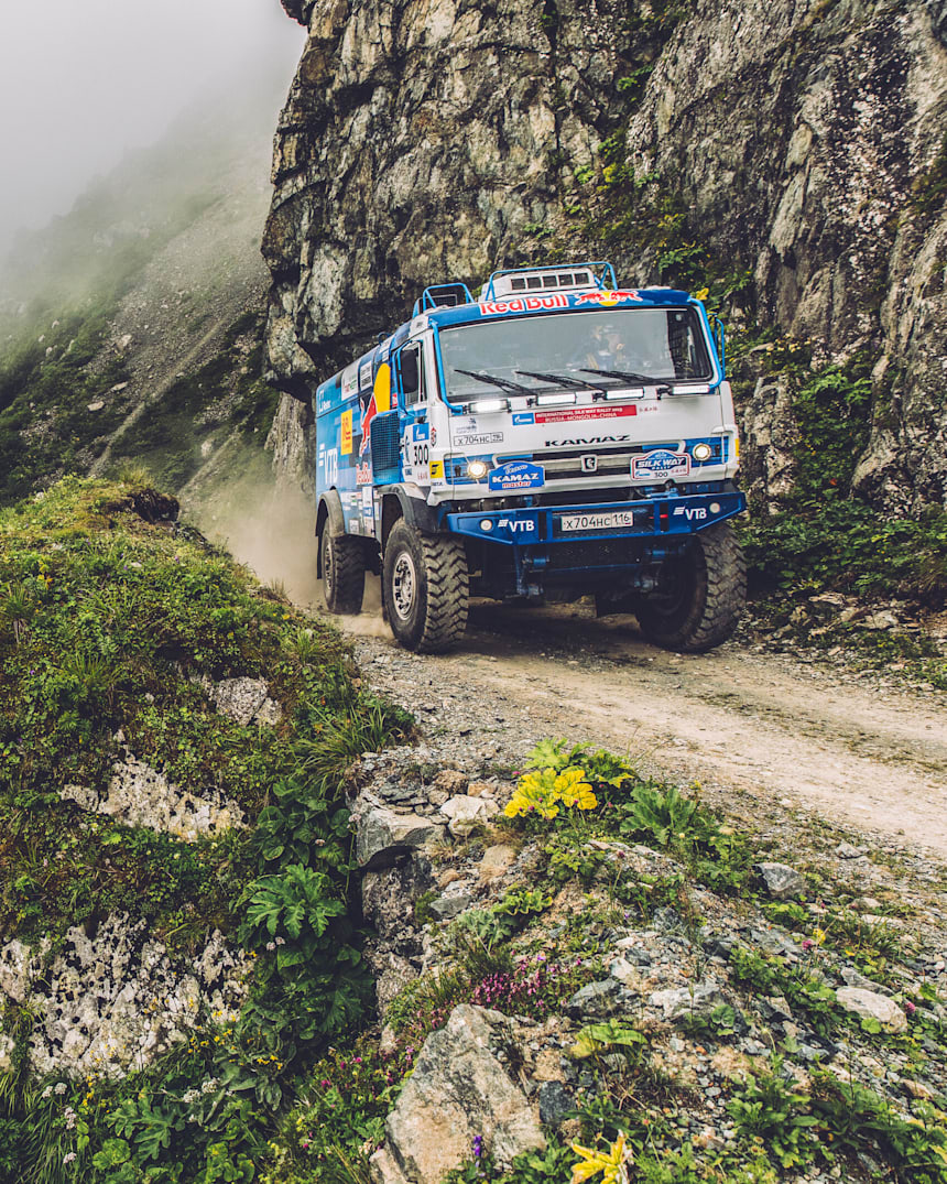Dakar Rally Kamaz Race Truck Profile