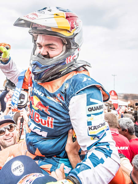 Befreiter Jubel nach 8.300 harten Kilometern