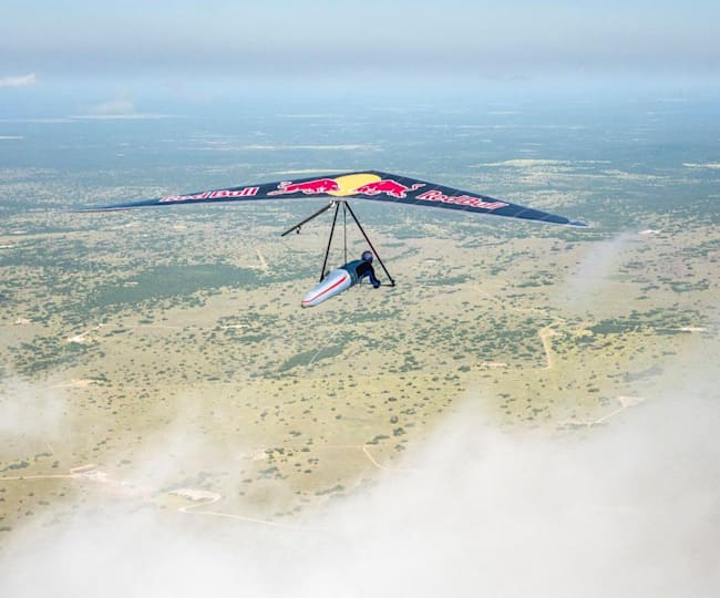Jonny Durand Hanggliding world record Red Bull