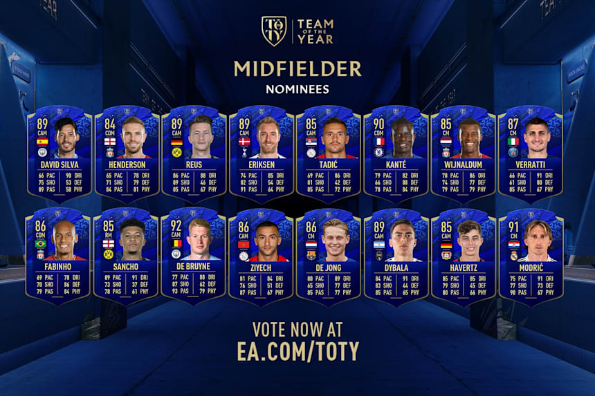 Fifa 21 Ultimate Team Fut 21 Team Of The Year Guide