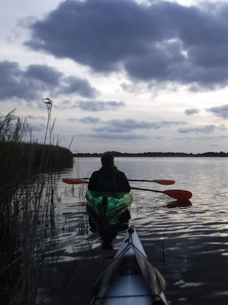 Canoeing on the Norfolk Broads