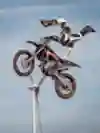 Luc Ackermann from Germany performs at the Red Bull Dirt Diggers at Dinslaken, Germany on September 13, 2019