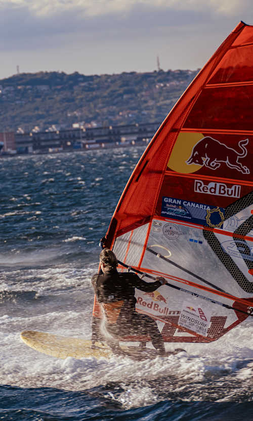 Björn Dunkerbeck performs at 2021 Bora Challenge, Trieste, Italy, September 30, 2021.
