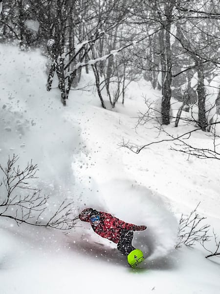 Victor Daviet filming for Making Driven in Hokkaido, Japan.