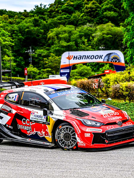 Séb Ogier set the quickest time on Thursday morning's shakedown