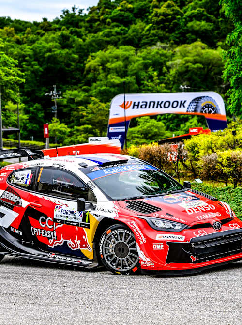 Séb Ogier set the quickest time on Thursday morning's shakedown