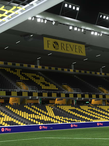 Das Stadion Wankdorf der Young Boys Bern in FC 26.