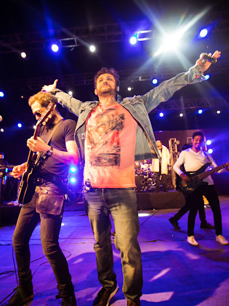 Strings performing at Red Bull SoundClash in Karachi