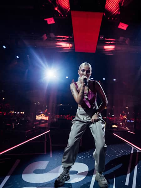 Rap-Superstar frontal – King Lori rockt den Red Bull Soundclash 2019