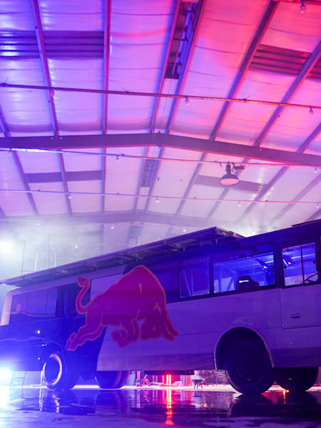 Red Bull Off The Roof Bus