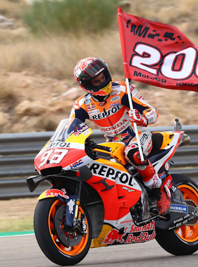 19 Motogp 世界摩托车大赛西班牙亚拉冈战报 Marquez强势夺冠
