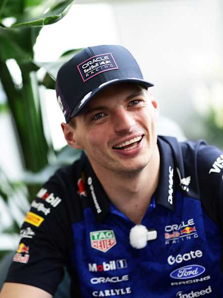 Max Verstappen ahead of the F1 Grand Prix of Miami at Miami International Autodrome on April 30, 2026.