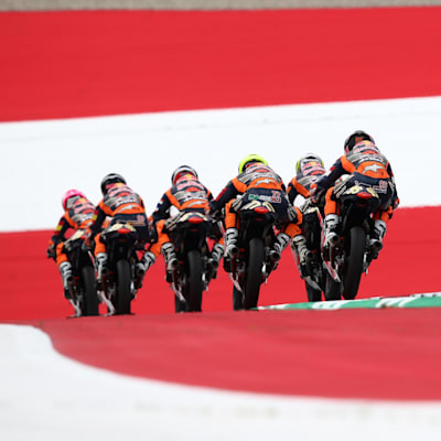 Rookies train racing into the last curve of the Red Bull Ring 2022