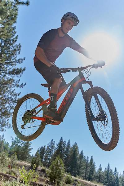 Using a pedal-assist electric mountain bike has let Paul Basagoitia reclaim an elevated riding life.