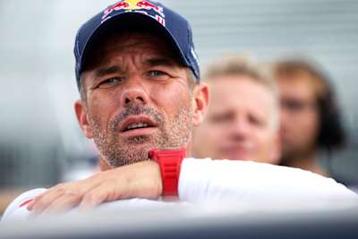 Una foto de Sébastien Loeb durante el Campeonato del Mundo de Rallycross de la FIA en el Circuito de las Américas, Estados Unidos, en septiembre de 2018.