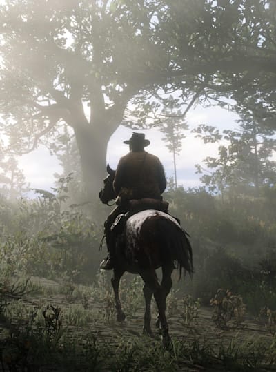 An official promo screenshot from Red Dead Redemption 2