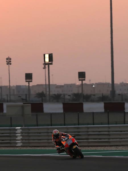 Dani Pedrosa during the pre-season test in Qatar, March 3, 2018.