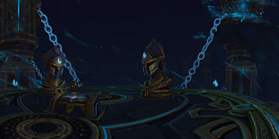 Queen Azshara's boss room