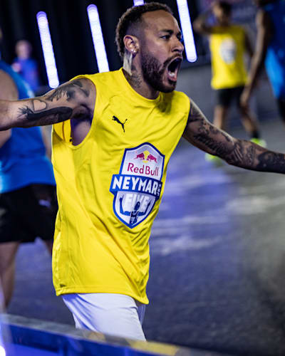 Neymar Jr seen during Neymar Jr's Five Event in Salzburg, Austria on January 23, 2021.
