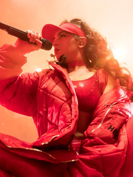 UK pop star Charli XCX performs at Red Bull Sound Select Presents: 30 days In LA 2016.