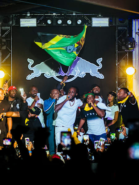 Frequent Flyers Crew performs at Red Bull Culture Clash in Atlanta, GA