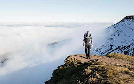 In Winter, Pen Y Fan feels 800ft higher than it is