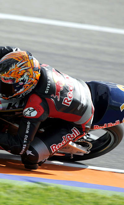 Cyril Carrillo racing at Rookies Cup Valencia 2007