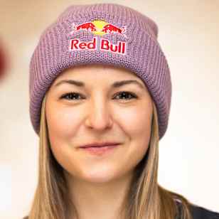 Jessica Pilz of Austria poses for a portrait during the Red Bull Climbing Performance camp in Vrbnje, Slovenia on April 8, 2025. 