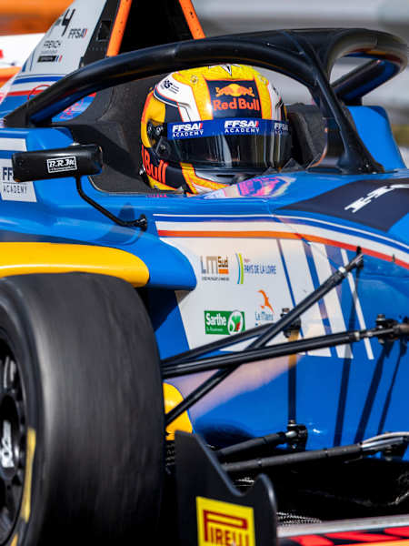 Souta Arao racing French F4 - 2022