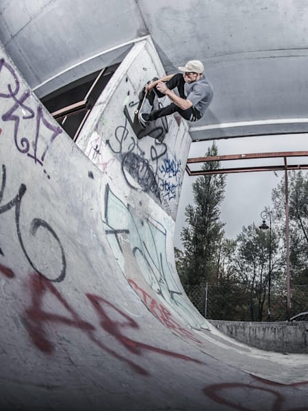 Maxim Habanec na Szaber Bowl w Warszawie