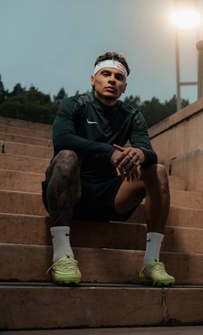 Benfica midfielder Richard Rios pictured in Lisbon, Portugal on October 22, 2025. 