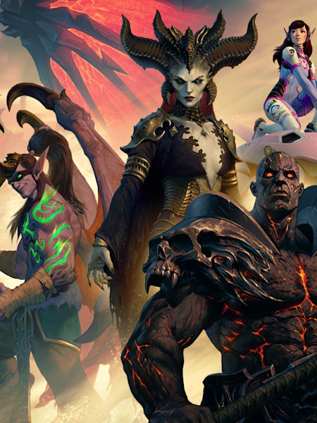 A collection of Blizzard's most memorable characters