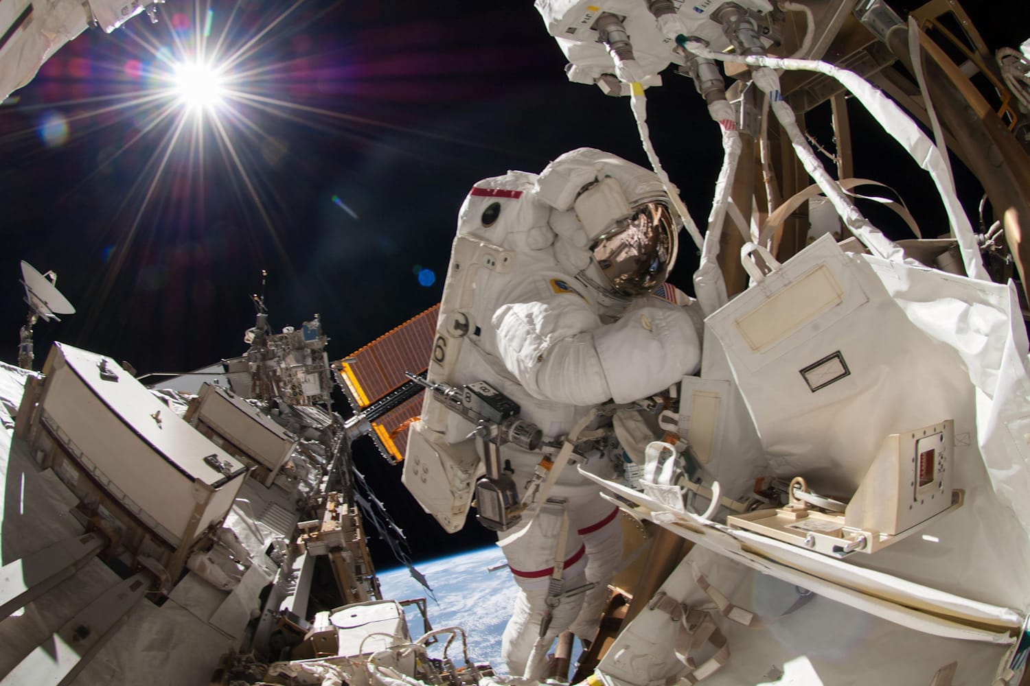 La vida de los astronautas en el espacio