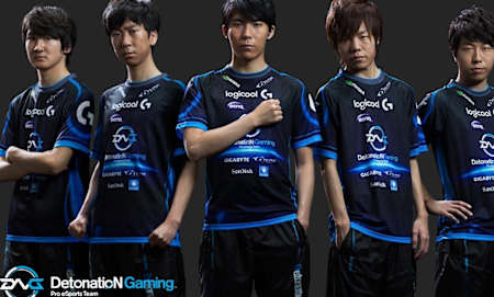 DetonatioN Gaming's front five