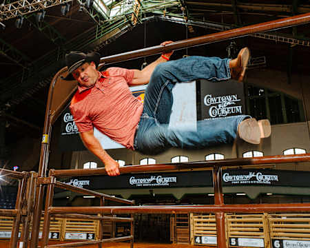 Rancher Strong reflects the heart and soul of its creator, Lance Pekus, who was photographed in Fort Worth on April 1.