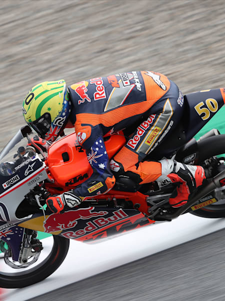 Thompson racing up front in Austria before a tough brake