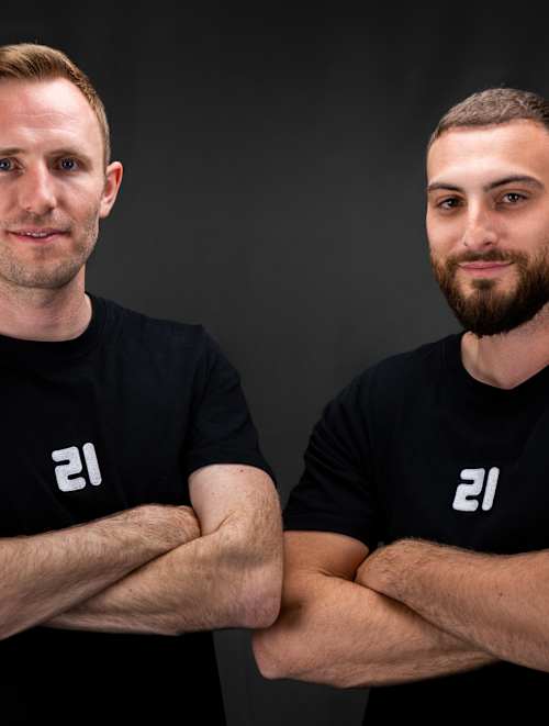 Dominik Seibold & Daniel Winklhammer, Co-Gründer von 21Bitcoin