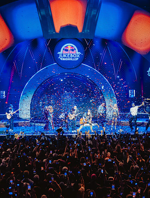 Treaty Oak Revival on stage at Red Bull Jukebox 2025