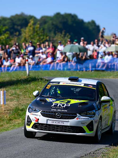 Heindrichs claimed his second Junior ERC victory in as many starts